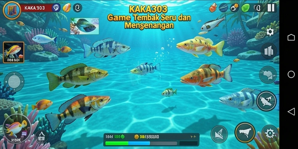 Tampilan permainan Tembak Ikan KAKA303 yang menarik.